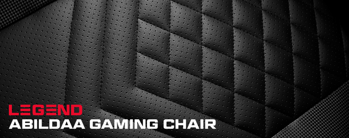 El asiento de una silla gaming reclinable