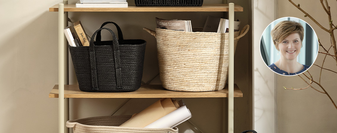 Cestas prácticas, bonitas y decorativas para tu hogar 