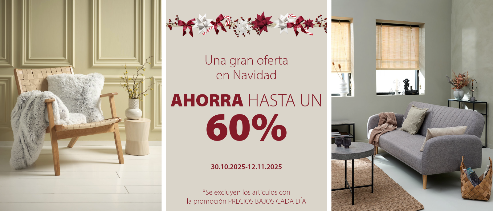 Una gran oferta en Navidad