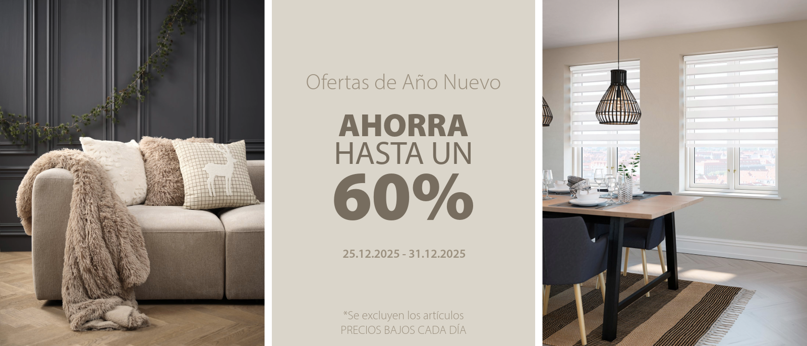 Ofertas de año nuevo