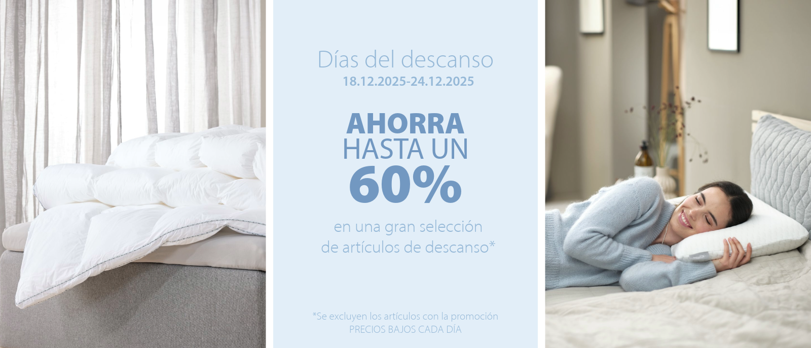 Días del descanso en JYSK